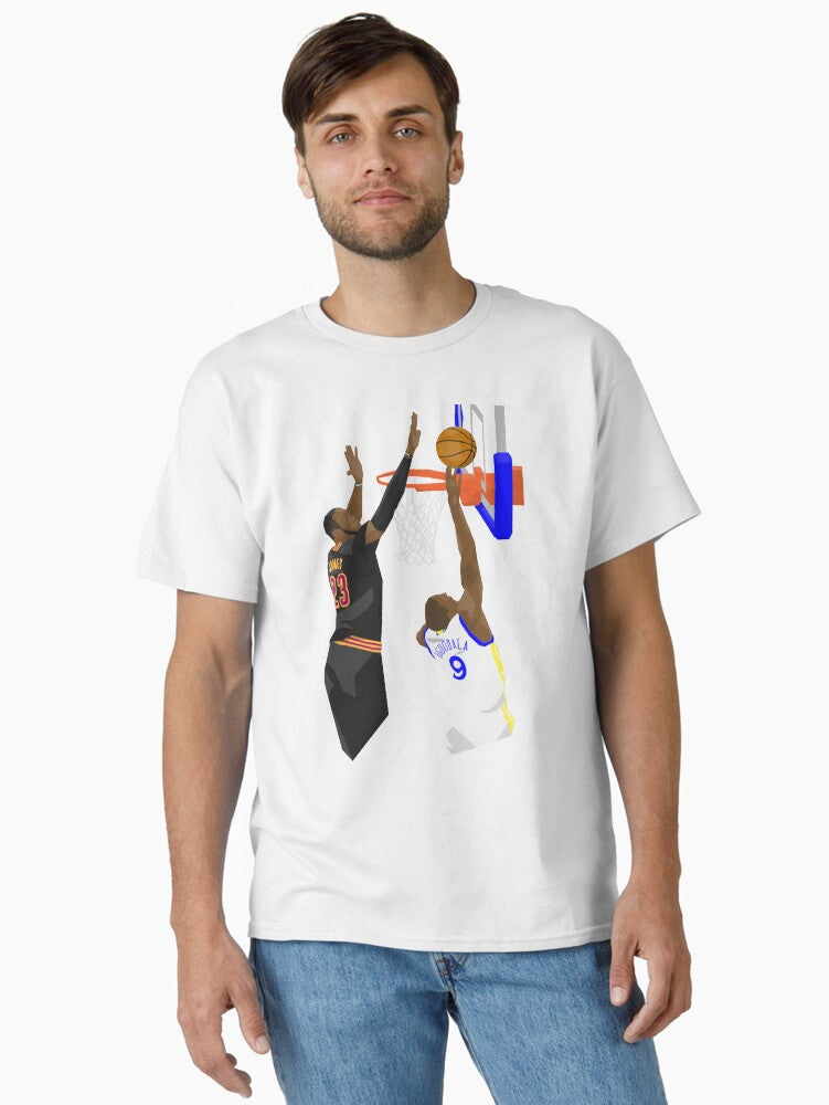 Lebron James The Block Classic T-shirt | Trendy Graphic Tee | Casual Unisex T-shirt