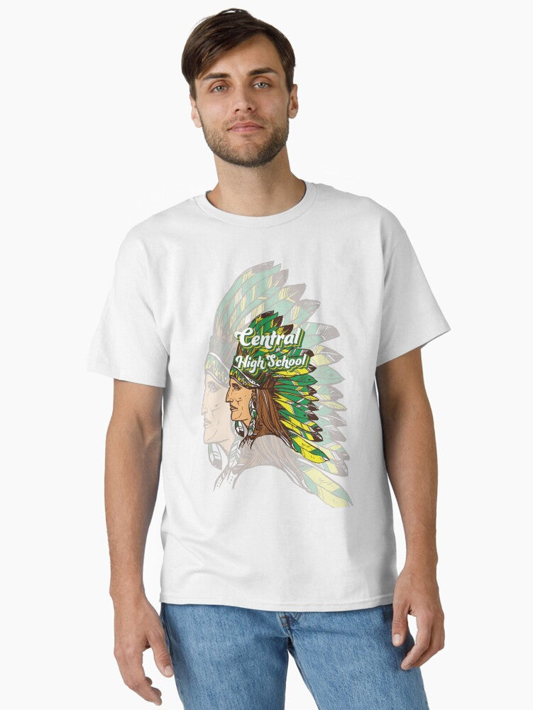 Central High School Warriors Iv Classic T-shirt | Premium Basketball Jersey | Fan Edition Apparel