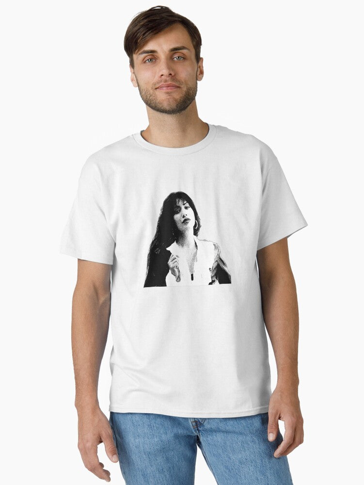 Glamorous Performer Confident Leather Look Classic T-Shirt T-Shirt | Trending Design | Perfect For Daily Wear