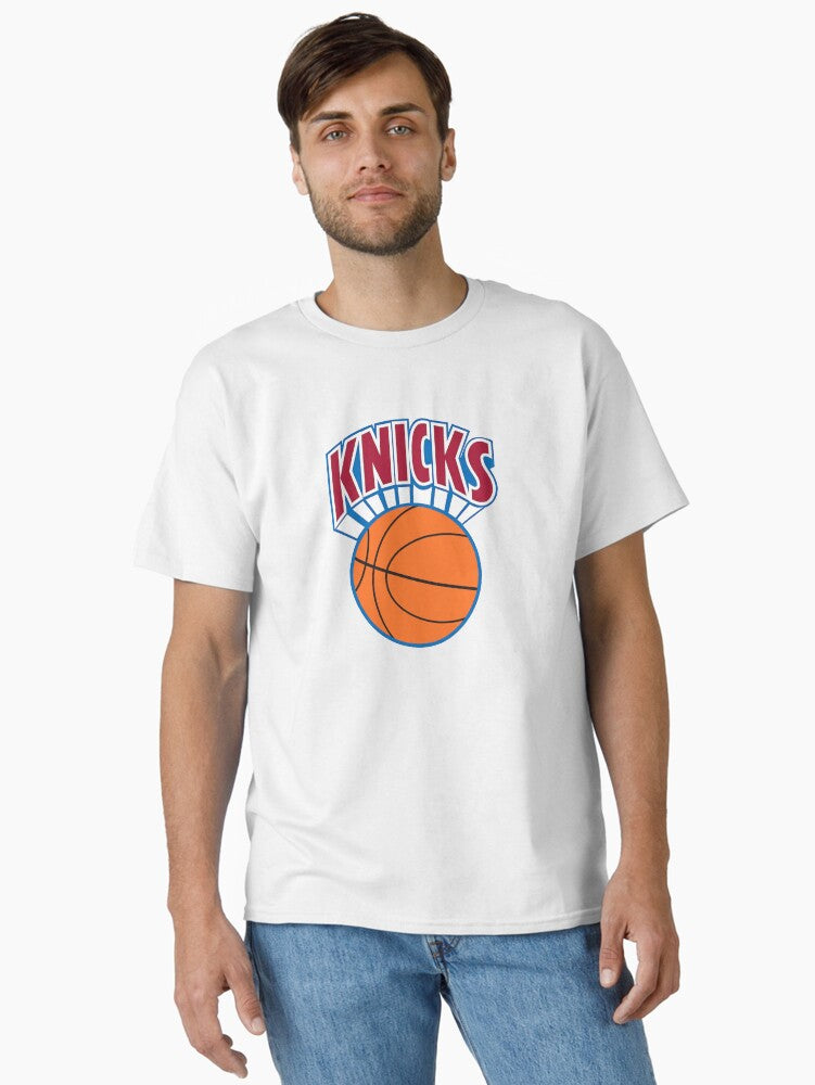 Classic New York Knicks Logo Classic T-shirt | Trendy Graphic Tee | Casual Unisex T-shirt