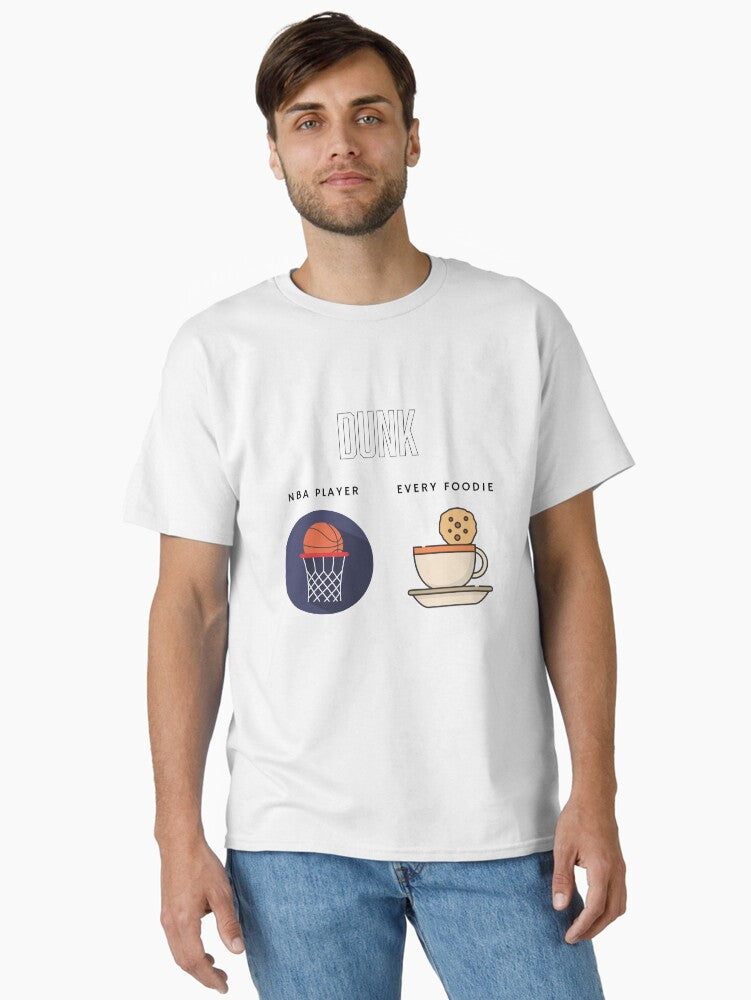 Nba Player Vs Every Foodie - Funny Classic T-shirt | Premium Basketball Jersey | Fan Edition Apparel