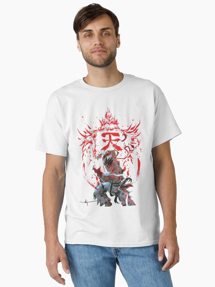 supreme Ryu - street fighter Tshirt Classic T-Shirt T-Shirt | Aesthetic Graphic | Must-Have Style