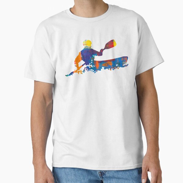 Abstract Kayak Art Classic T-Shirt for Sale by zsonn