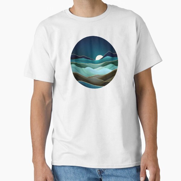 Moonlit Vista Classic T-Shirt for Sale by spacefrogdesign