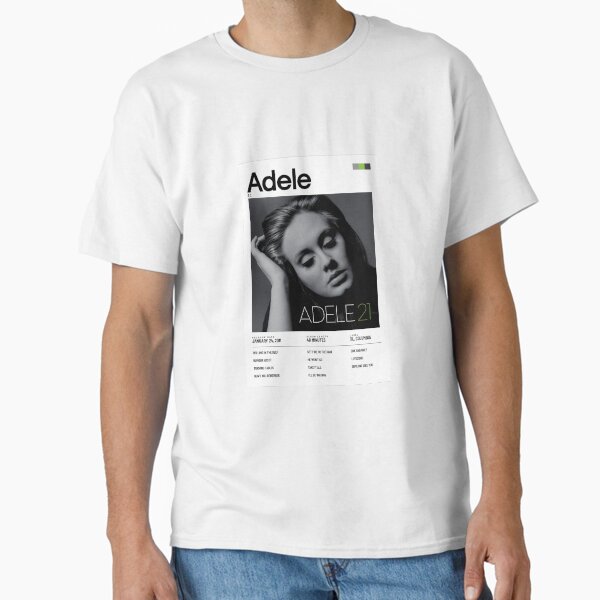 Adele - 21 Classic T-Shirt for Sale by sportsshoppro