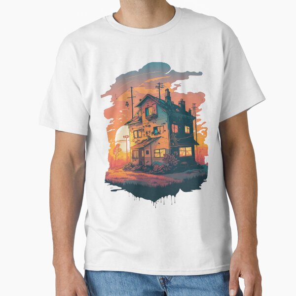 "village house in tokyo" Classic T-Shirt for Sale by MrKamelo