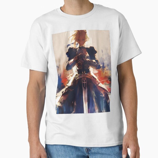 "Saber - Fate series 31" Classic T-Shirt by Infinite-Aspire