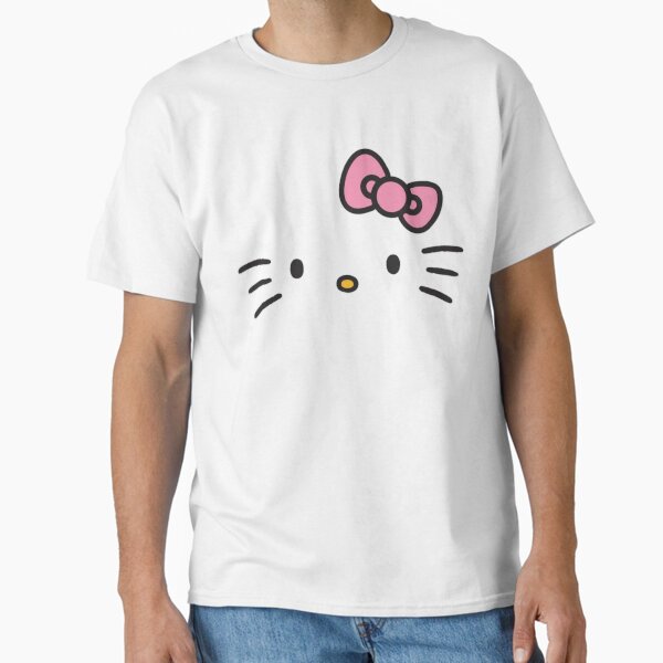 Hello Kitty Face (Pink Bow) Classic T-Shirt for Sale by iloveyourcupid