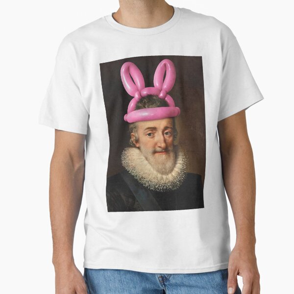 King Henri IV of France Rabbit Ears Classic T-Shirt for Sale by SunMayDown