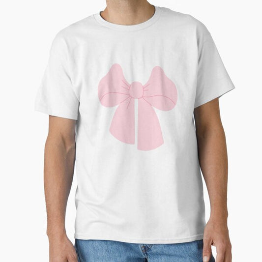 Pink bow Classic T-Shirt for Sale by BrownHorse90s