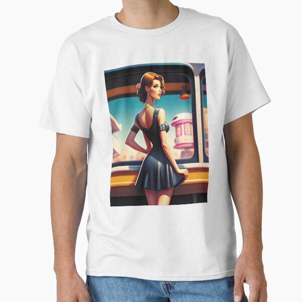 "Lovely Girl Anime" Classic T-Shirt for Sale by haitam-ghalem