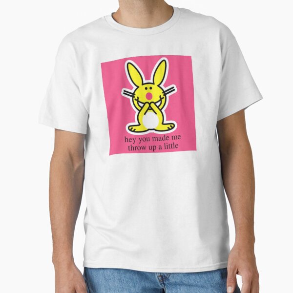 Happy bunny Classic T-Shirt for Sale by prettyuglyangel