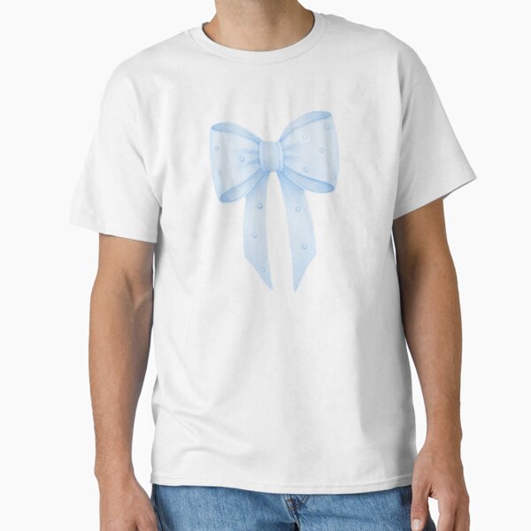 Blue Bow Coquette Classic T-Shirt for Sale by kcamp123