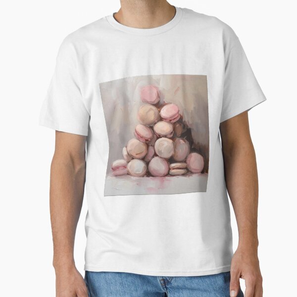 Coquette aesthetic vintage painting of macaroons Classic T-Shirt for Sale by CoquetteArt