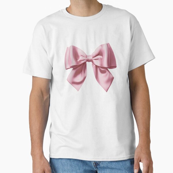 Pink Bow Classic T-Shirt for Sale by johannapoldemaa
