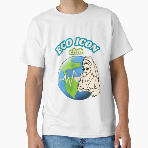"Eco Icon Club – Conscious Fashion Statement" Classic T-Shirt for Sale by GloriaTomato