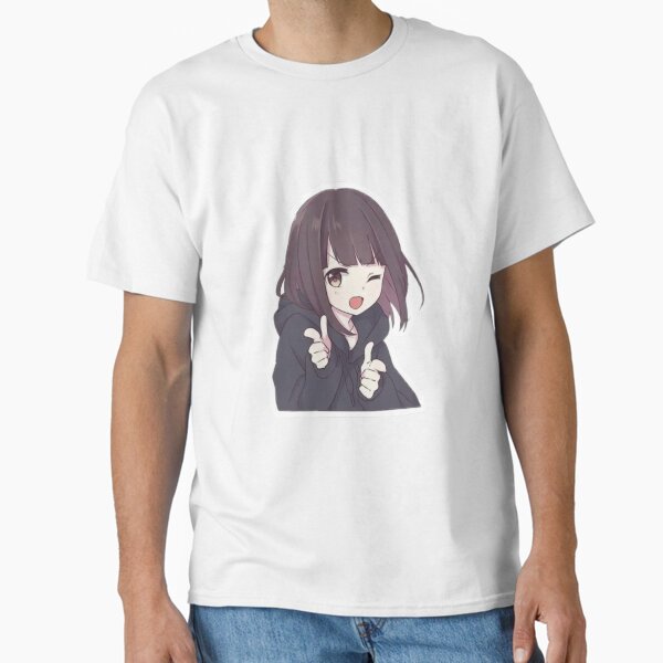 "Anime Girl" Classic T-Shirt for Sale by coleturners