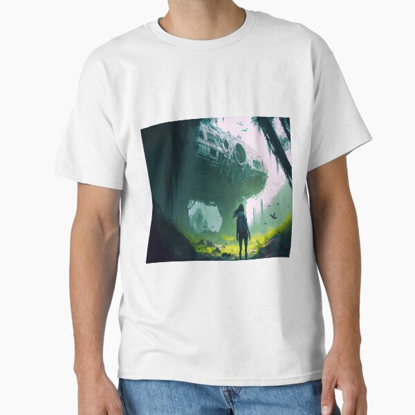 "Abandonned Ship in a fairy clearing " Classic T-Shirt by Hestilyass