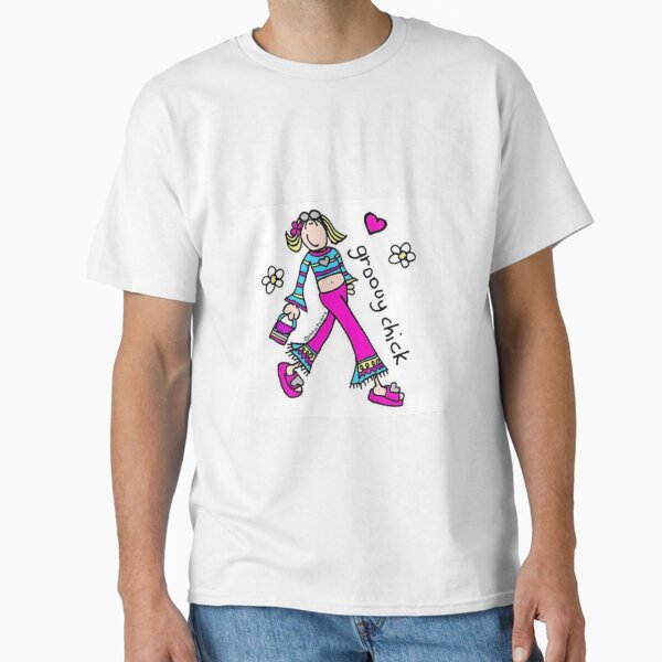 Groovy Chick Classic T-Shirt for Sale by HydrangeaHollow