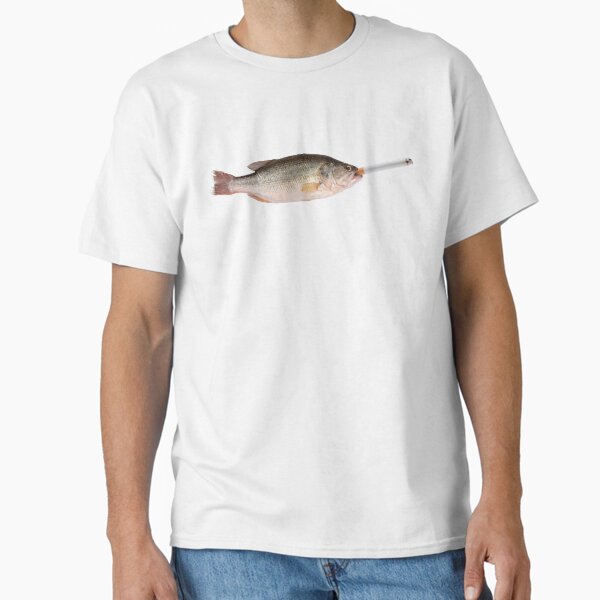 fish ciggy Classic T-Shirt for Sale by cocaynecowboy