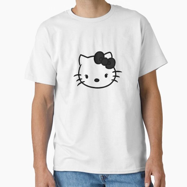 Classic Hello Kitty Face – Simple, Cute & Timeless Classic T-Shirt for Sale by moroingo