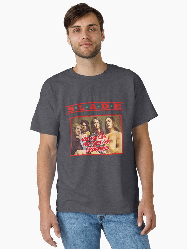 SLADE not just for christmas Classic TShirt T-Shirt | Best-Selling Design | Top Pick For Gifting