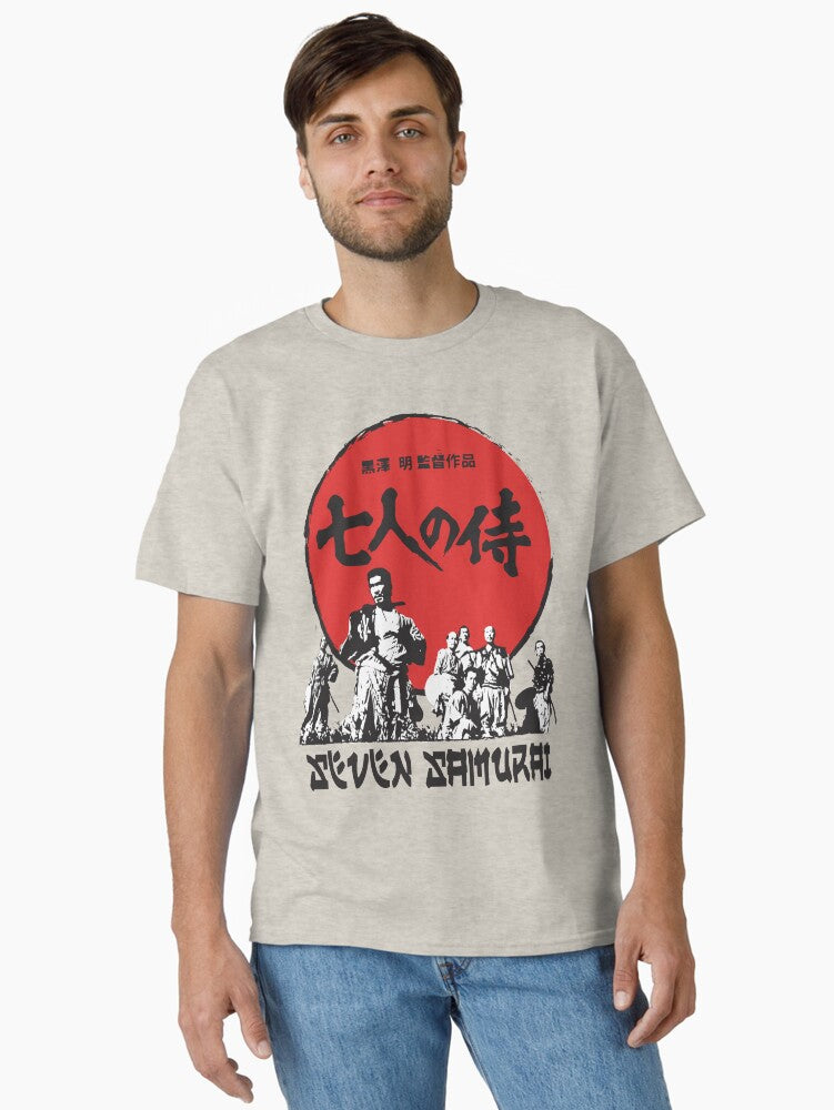Seven Samurai Classic T-shirt | Trendy Graphic Tee | Casual Unisex T-shirt