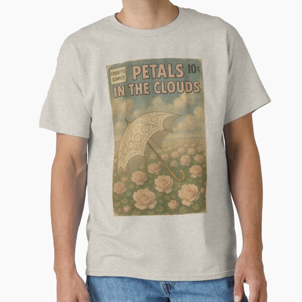 Dreamy Coquette: Petals in the Clouds Classic T-Shirt for Sale by bapupa