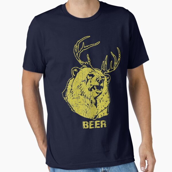 Bear + Deer = Beer Essential T-Shirt for Sale by jacobcdietz