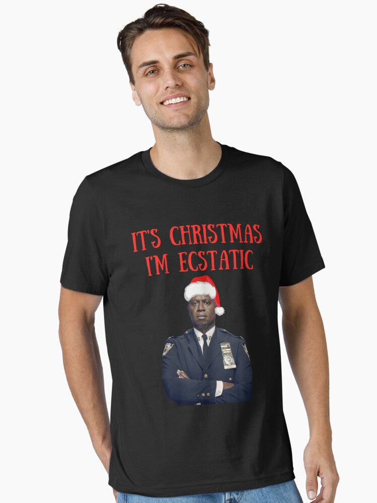 Captain Raymond Holt Essential TShirt T-Shirt | Vintage Christmas Look | Perfect For Daily Wear