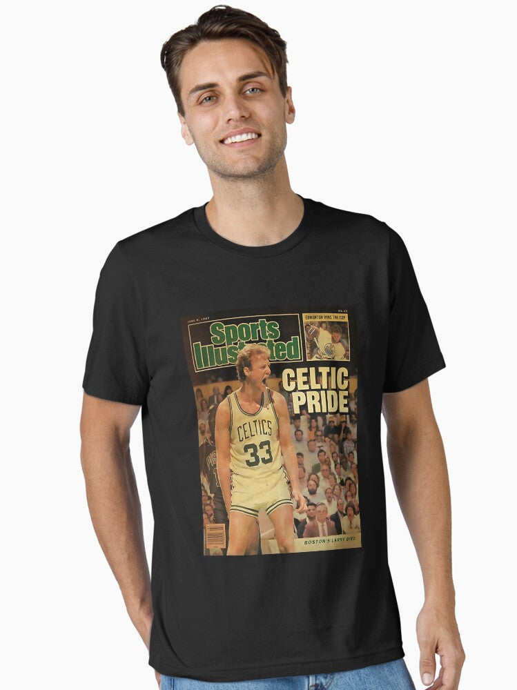 Vintage Larry Sport Bird Cover Style Essential T-shirt | Trendy Graphic Tee | Casual Unisex T-shirt