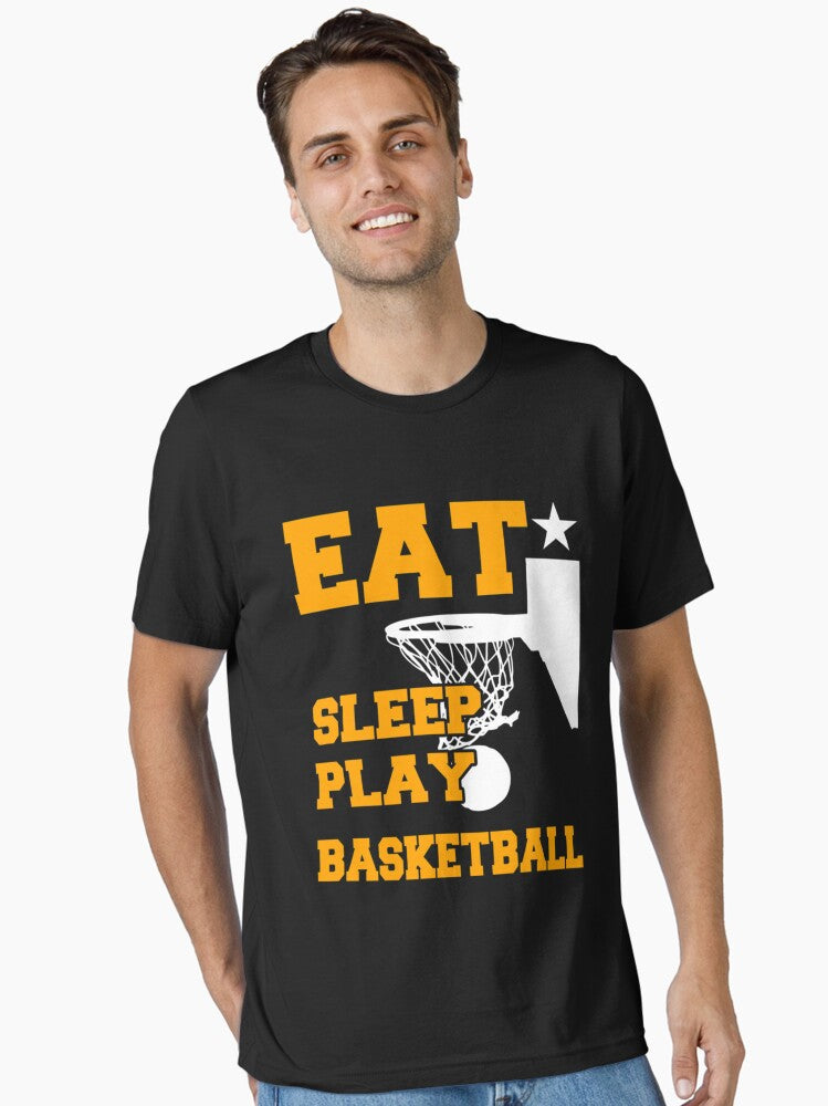 Basketball Sports Player Eat Sleep Play Basketball Classic T-shirt Essential T-shirt | Premium Basketball Jersey | Fan Edition Apparel