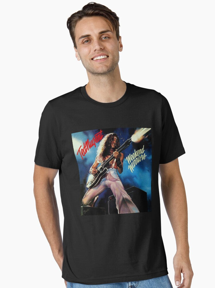Ted Nugent - Weekend Warriors Essential T-shirt | Premium Basketball Jersey | Fan Edition Apparel
