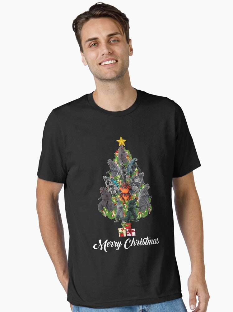 Holiday Merry Christmas GodzillaChristmas Gift Essential TShirt T-Shirt | Best-Selling Design | Perfect Holiday Gift