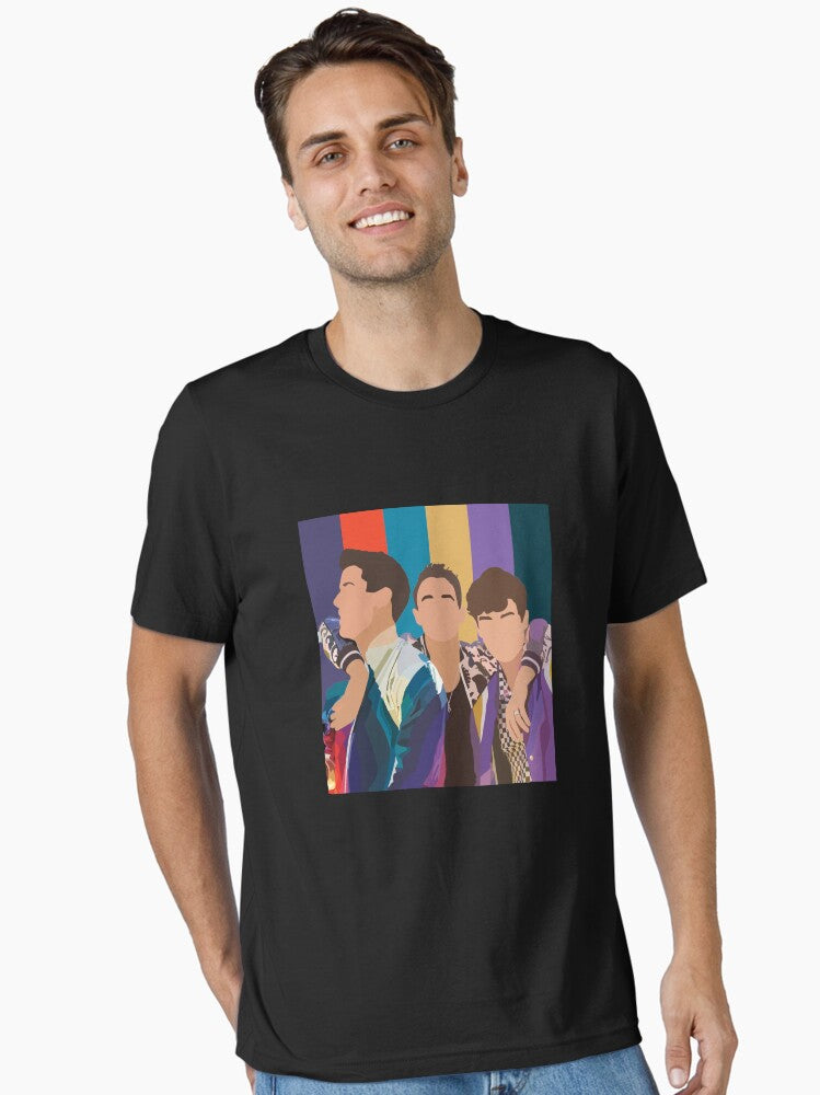 Groove with the Jonas Vibes Exclusive Jonas Brothers Collection Essential T-Shirt T-Shirt | Trending Design | Perfect For Daily Wear