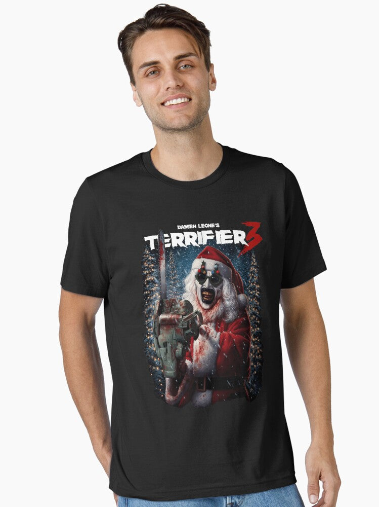 Terrifier 3 Christmas Essential TShirt T-Shirt | Top Trending Graphic | Limited Christmas Style