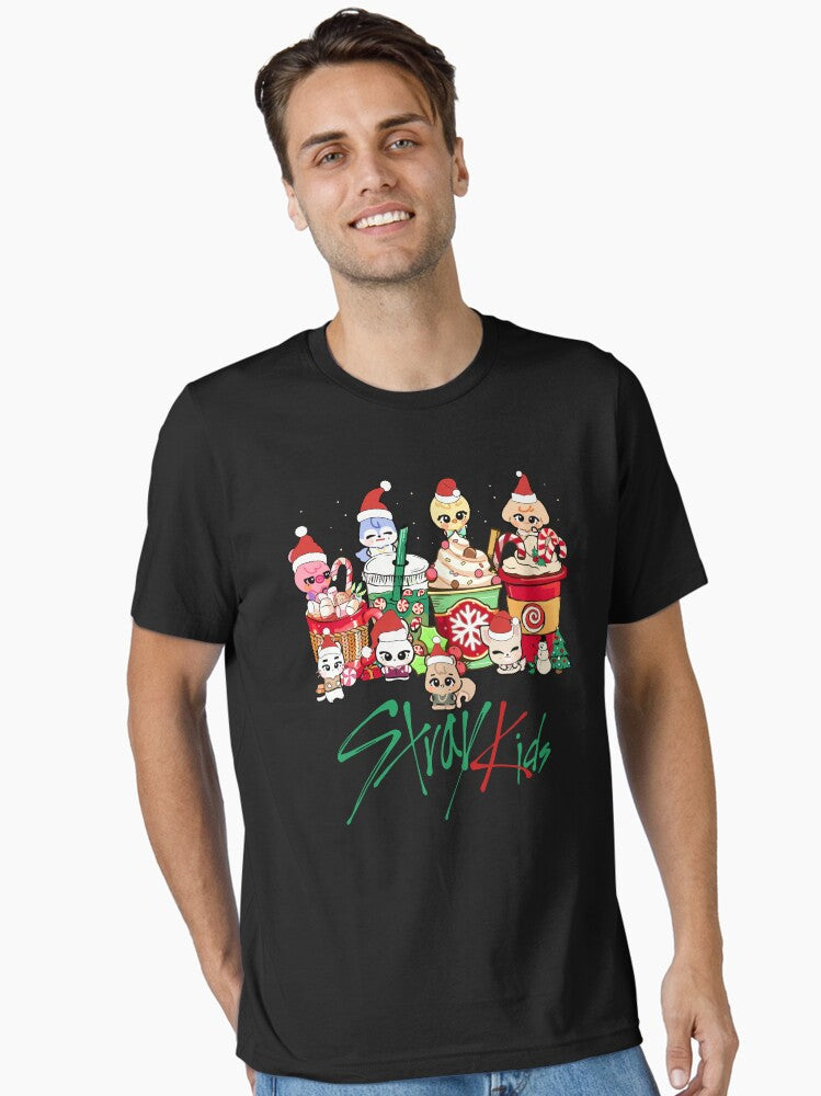Stray Kids Christmas Essential TShirt T-Shirt | Holiday Edition | Perfect Holiday Gift