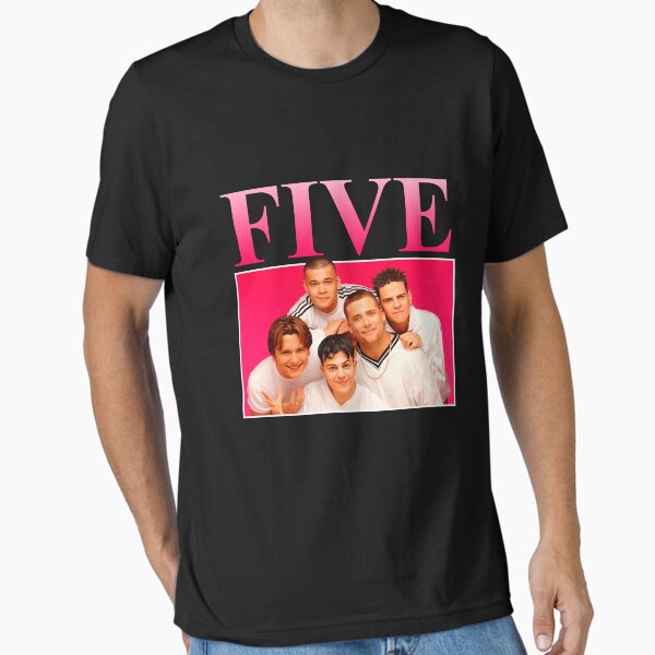 Five Boy Band Essential T-Shirt for Sale by KaAnsDesigns99