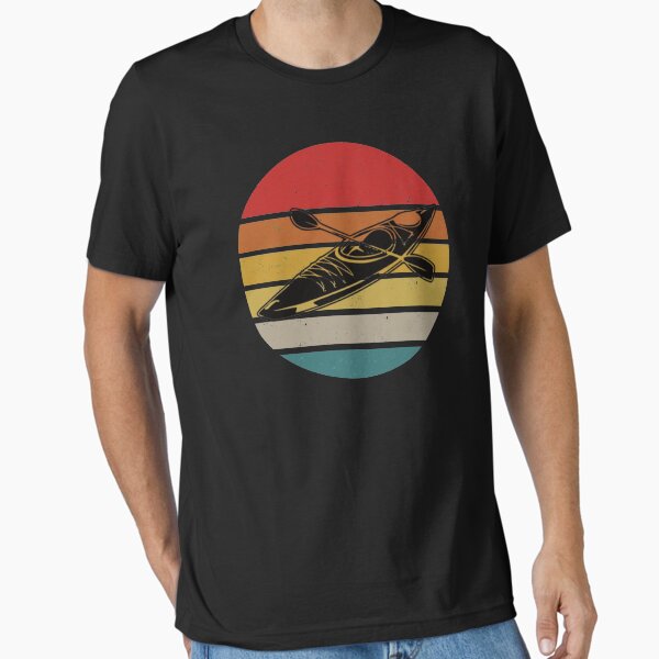 kayak retro Essential T-Shirt for Sale by Babmk