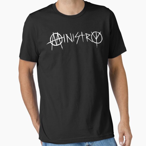 Best of ministry band logo 02 exselna hing quality metal band Essential T-Shirt for Sale by NannieEmard