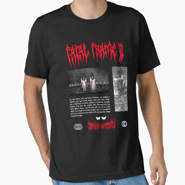Fatal Frame II Crimson Butterfly Streetwear Style Essential T-Shirt for Sale by deathanarchy