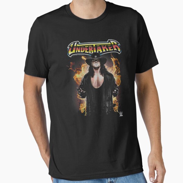 Undertaker In Flames Essential T-Shirt for Sale by AweOrlan