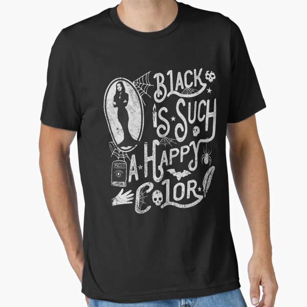 Black Is Such A Happy Color Essential T-Shirt for Sale by MichaelOsborne1