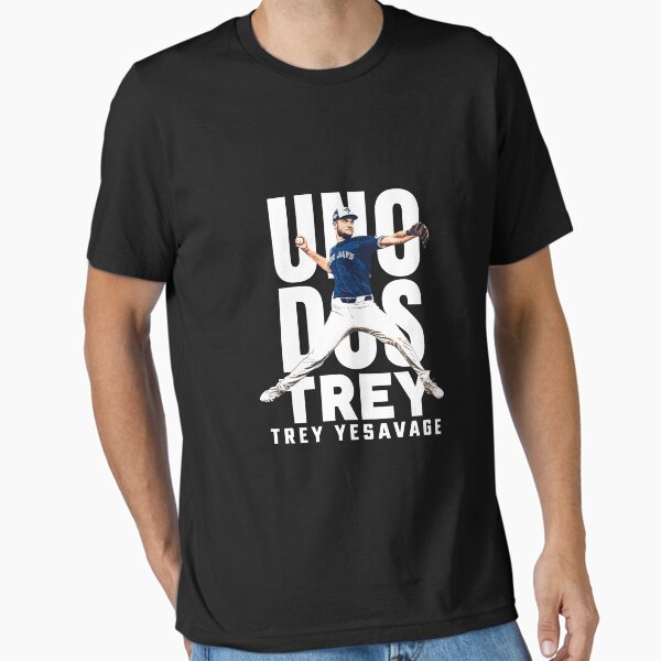 Vintage Blue Jays Trey Yesavage Uno Dos Trey Essential T-Shirt for Sale by uminsee