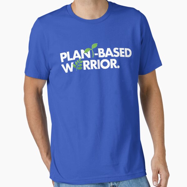 "Plant-Based Warrior" Essential T-Shirt for Sale by kamanhung