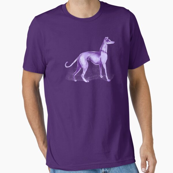 That One Purple Dog Shirt (Wordless) Essential T-Shirt for Sale by cannibalconsult