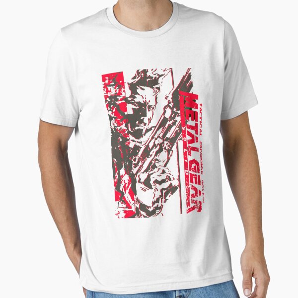 Metal Gear Solid Art Essential T-Shirt for Sale by Chantirothers