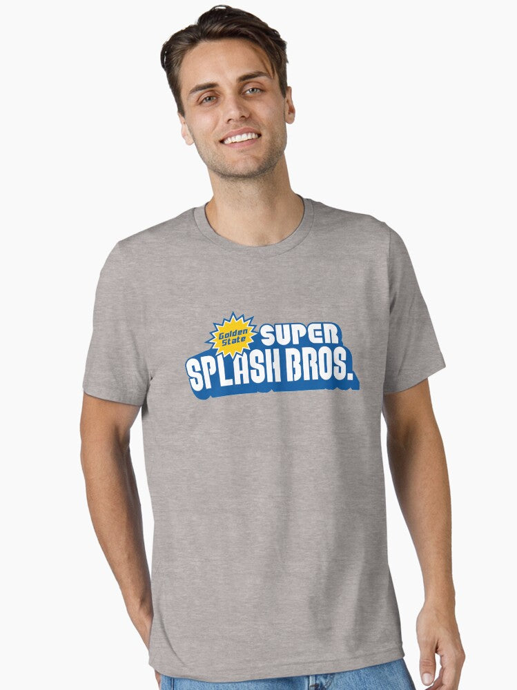 Super Splash Bros Essential T-shirt | Trendy Graphic Tee | Casual Unisex T-shirt