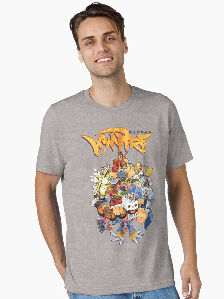 Vampire The Night Warriors Essential T-shirt | Premium Basketball Jersey | Fan Edition Apparel