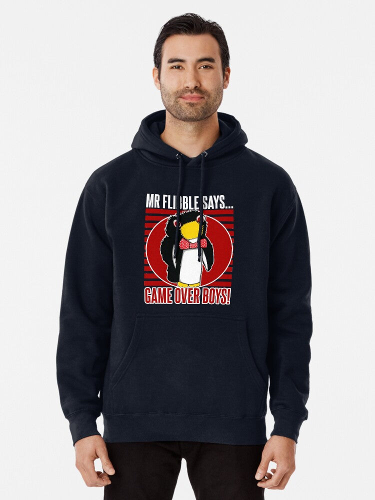 Mr Flibble Says... Game Over Boys Pullover Hoodie